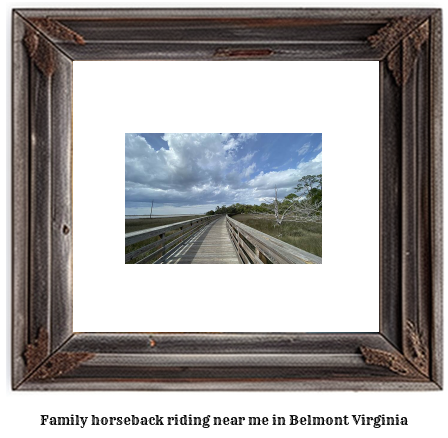 family horseback riding near me in Belmont, Virginia